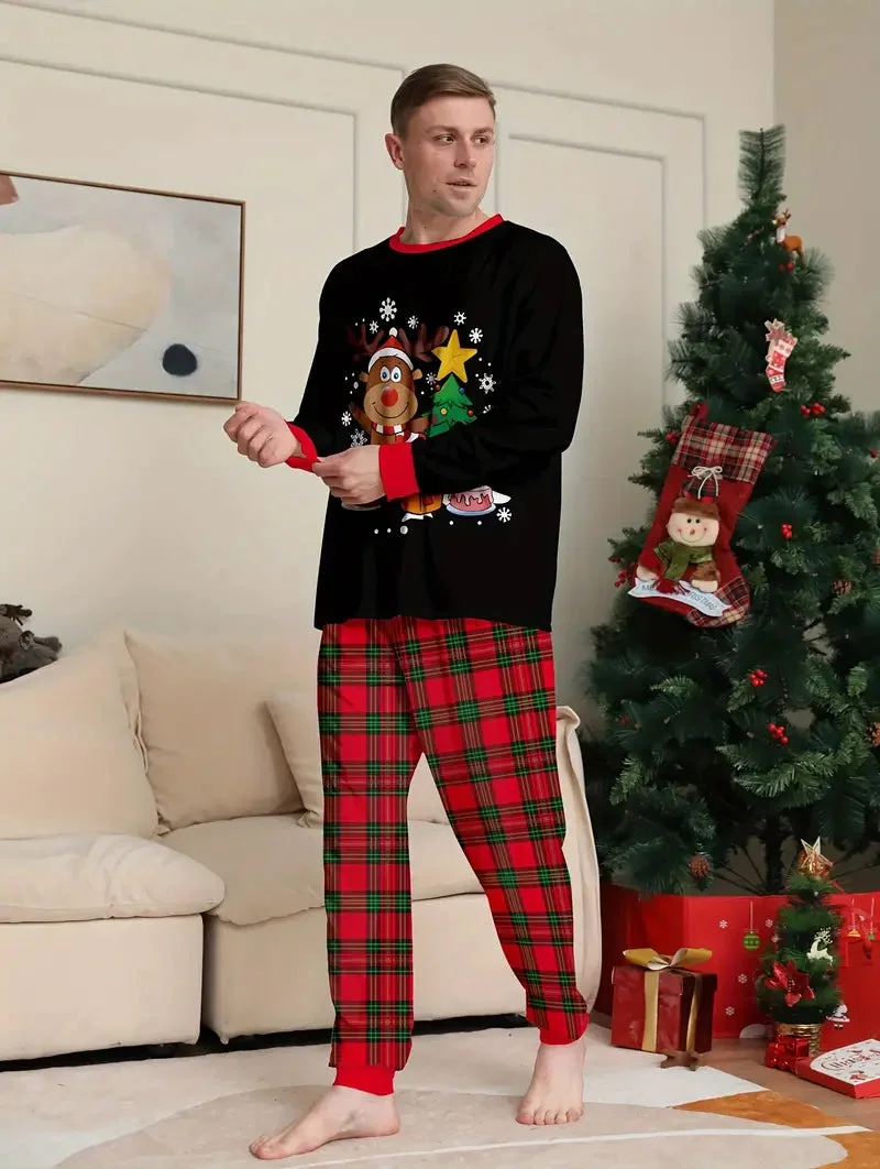 Combinaison Pyjama de Noël Tendance Homme