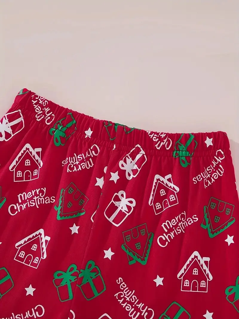 Détails du Pyjama Papa Noel Rouge Enfant