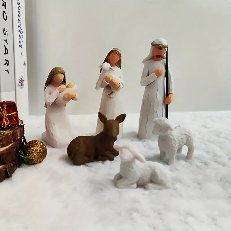 Détails de la Crèche de Noël Santon