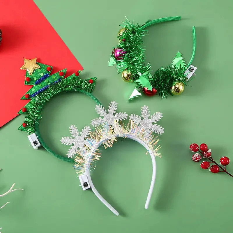 Serre Tête de Noël LED