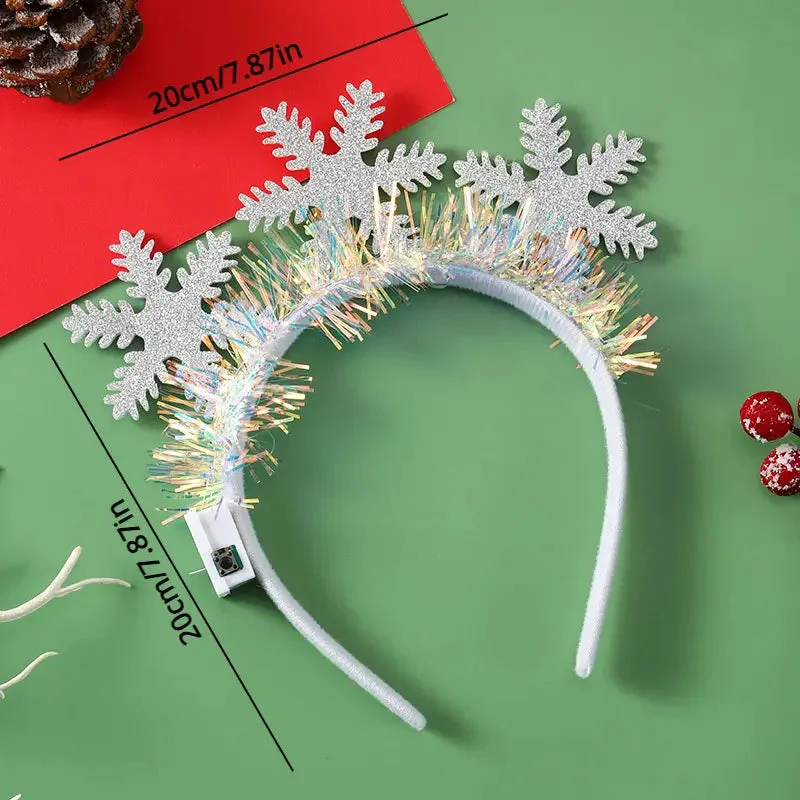 Serre Tête de Noël LED