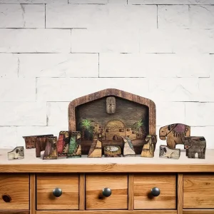 Modèle de Crèche de Noel en Bois