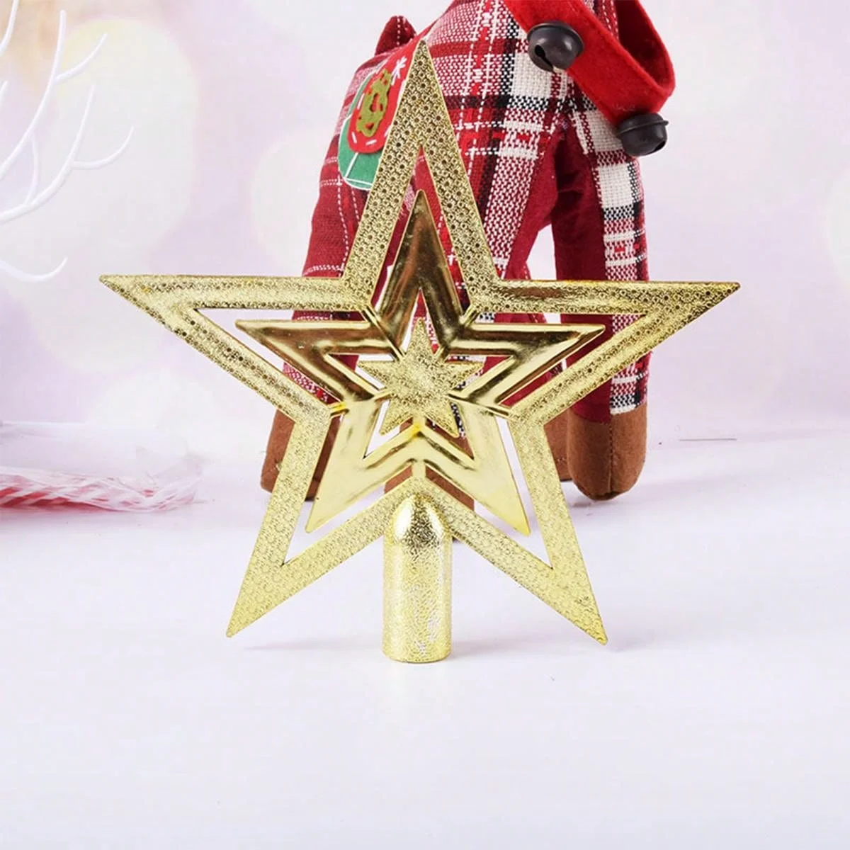 Ensemble d'étoiles de Noël décoratives
