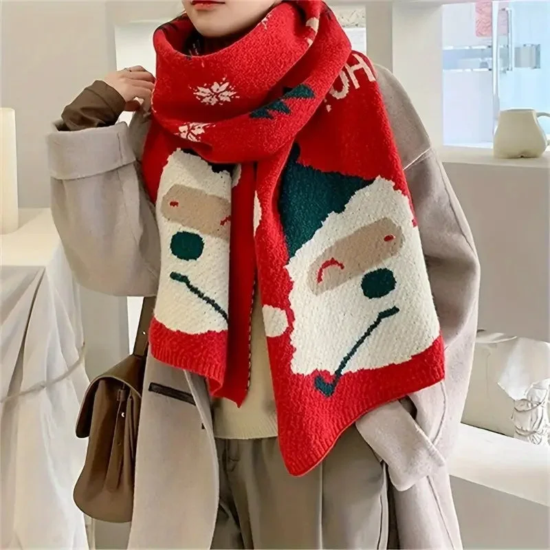 Écharpe de Noël Père Noël