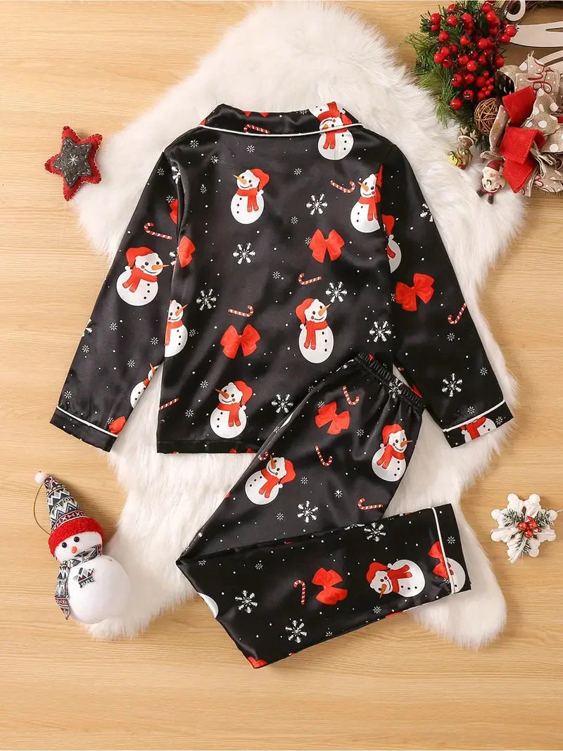Pyjama Enfant Bonhomme de Neige