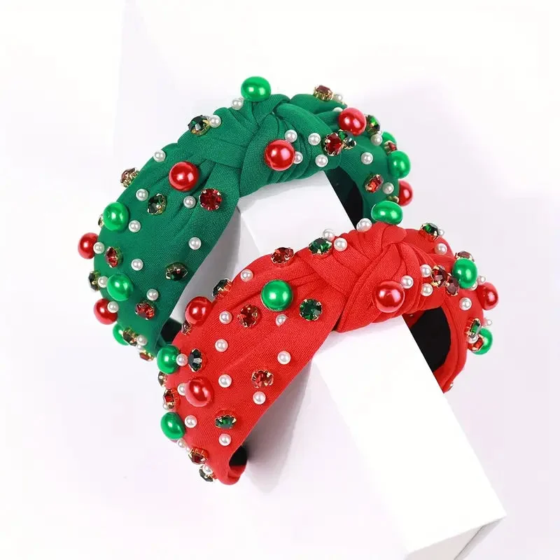 Bandeau de Noël Perles