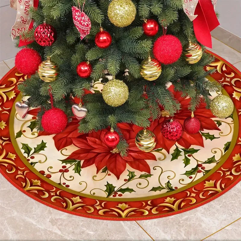 Détails du cache pied pour sapin de Noël