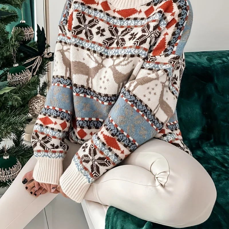 Sweat de Noël Femme chaleureux