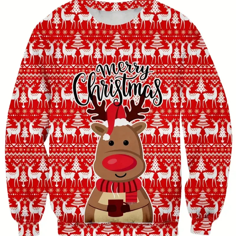 Pull de Noël avec renne