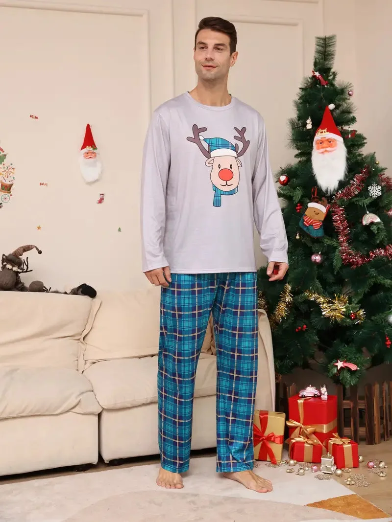 Tenue de Nuit Noel Famille en Équipe