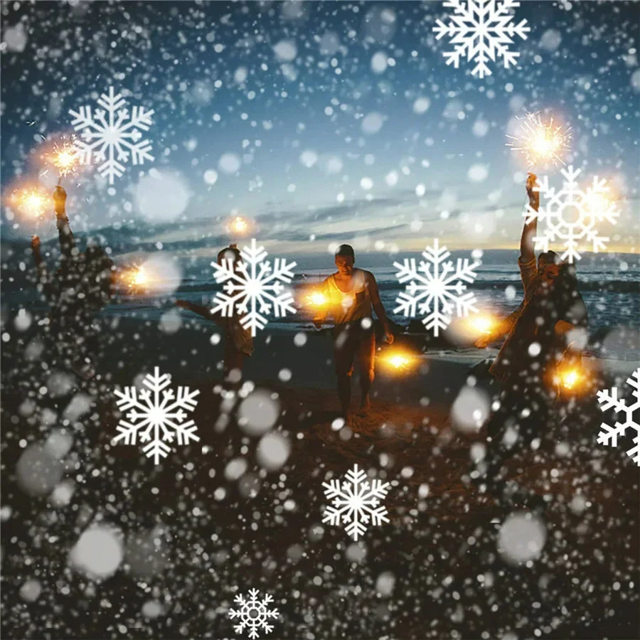 Flocons de Neige Lumineux