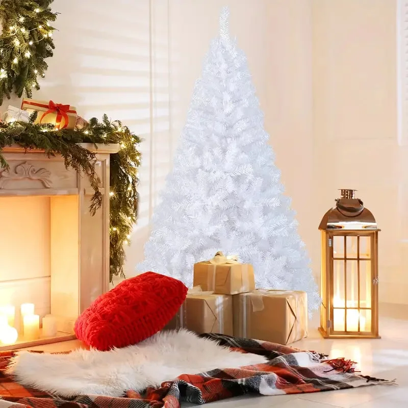 Grand Sapin de Noël Blanc 180cm