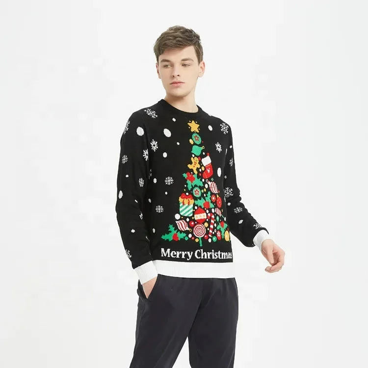 Pull Moche de Noël avec lumières