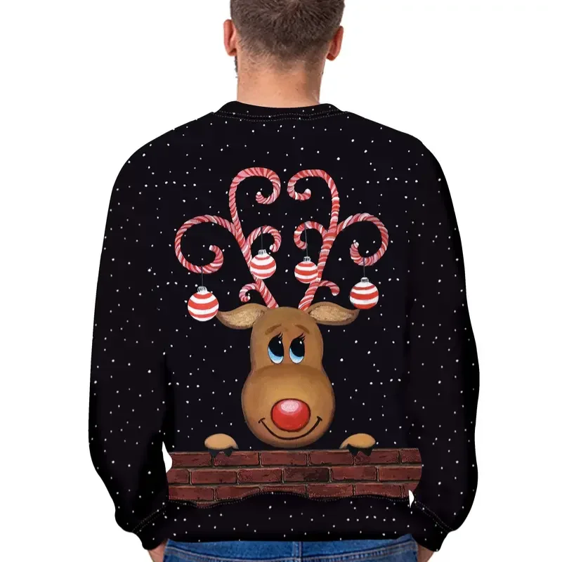Sweat de Noel avec Renne