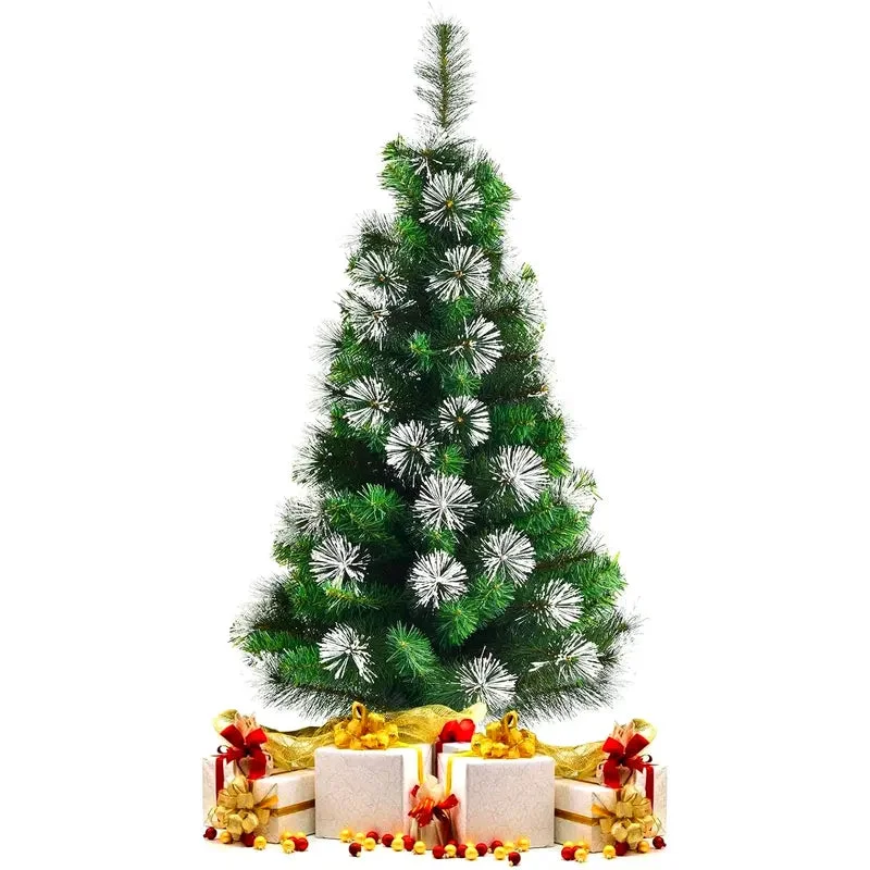 Support métallique pliable pour sapin de Noël