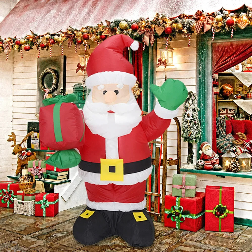 Père Noël Gonflable Rigolo