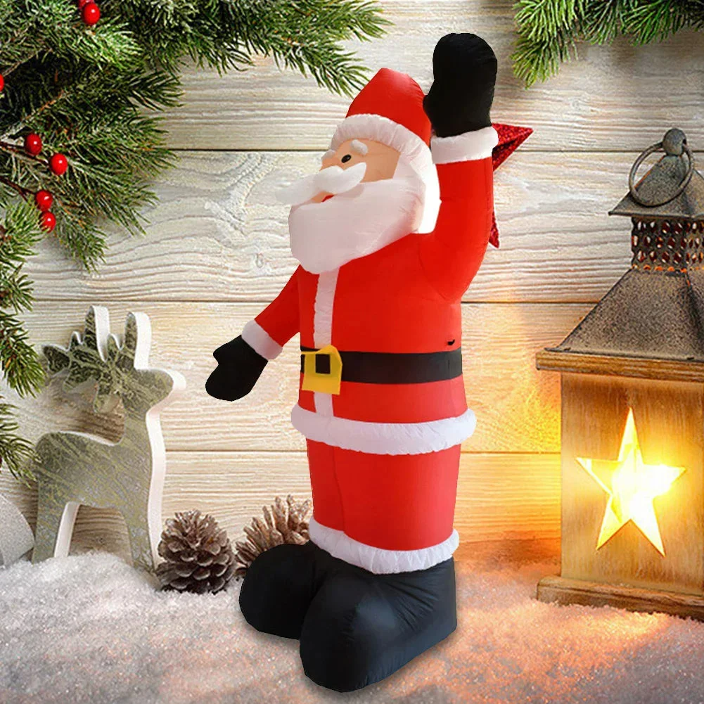 Père Noël Gonflable en Extérieur