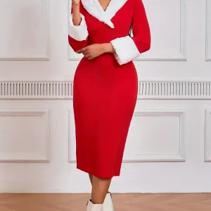 Robe Mere Noel Rouge