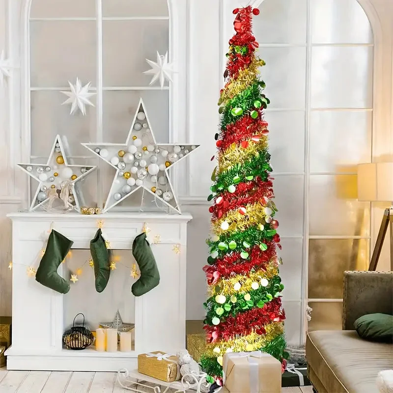 Sapin de Noël illuminé