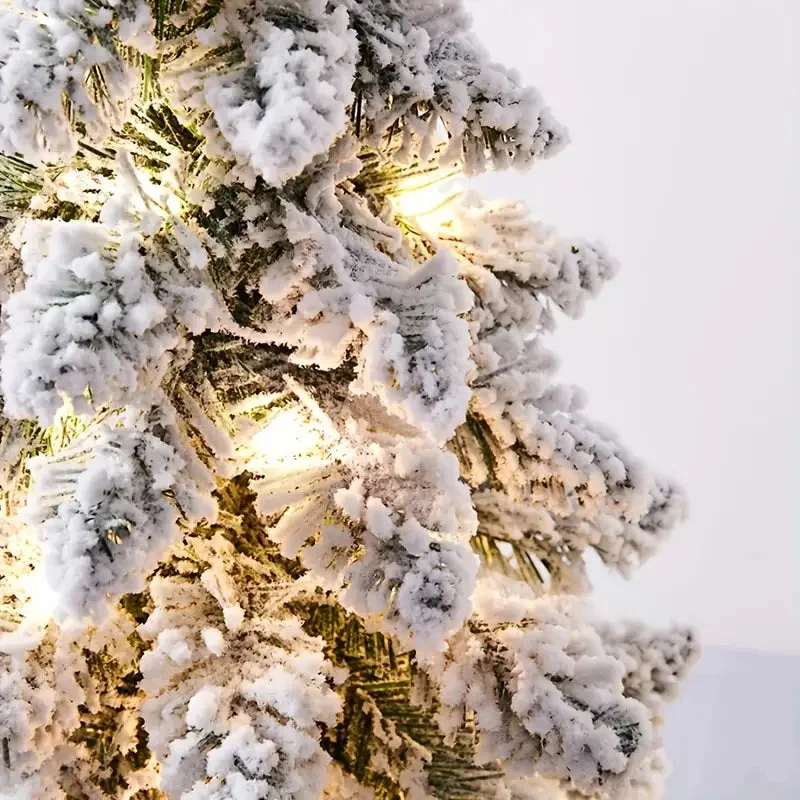 Sapin de Noël Blanc Lumineux