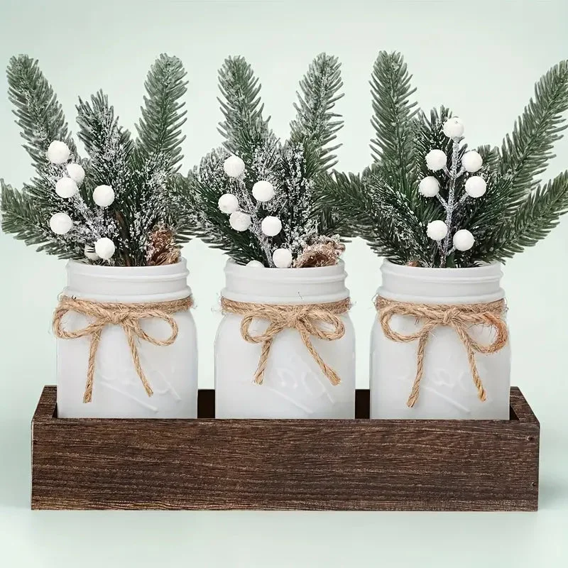 Déco Table de Noël Naturelle
