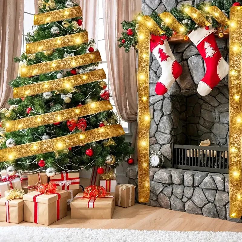 Guirlande lumineuse élégante pour sapin de Noël