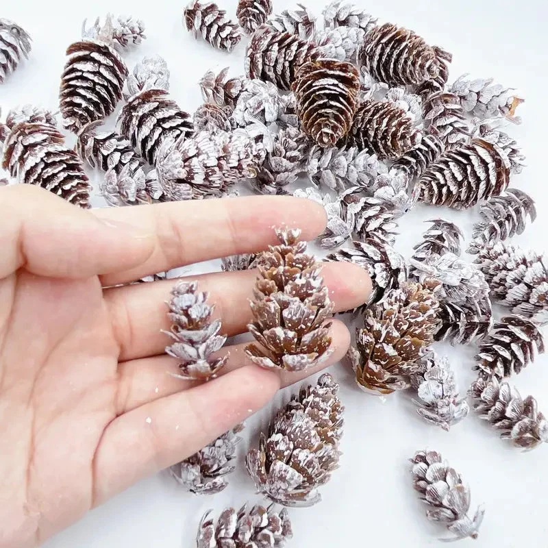 Lot de mini Pomme de Pin pour Noël