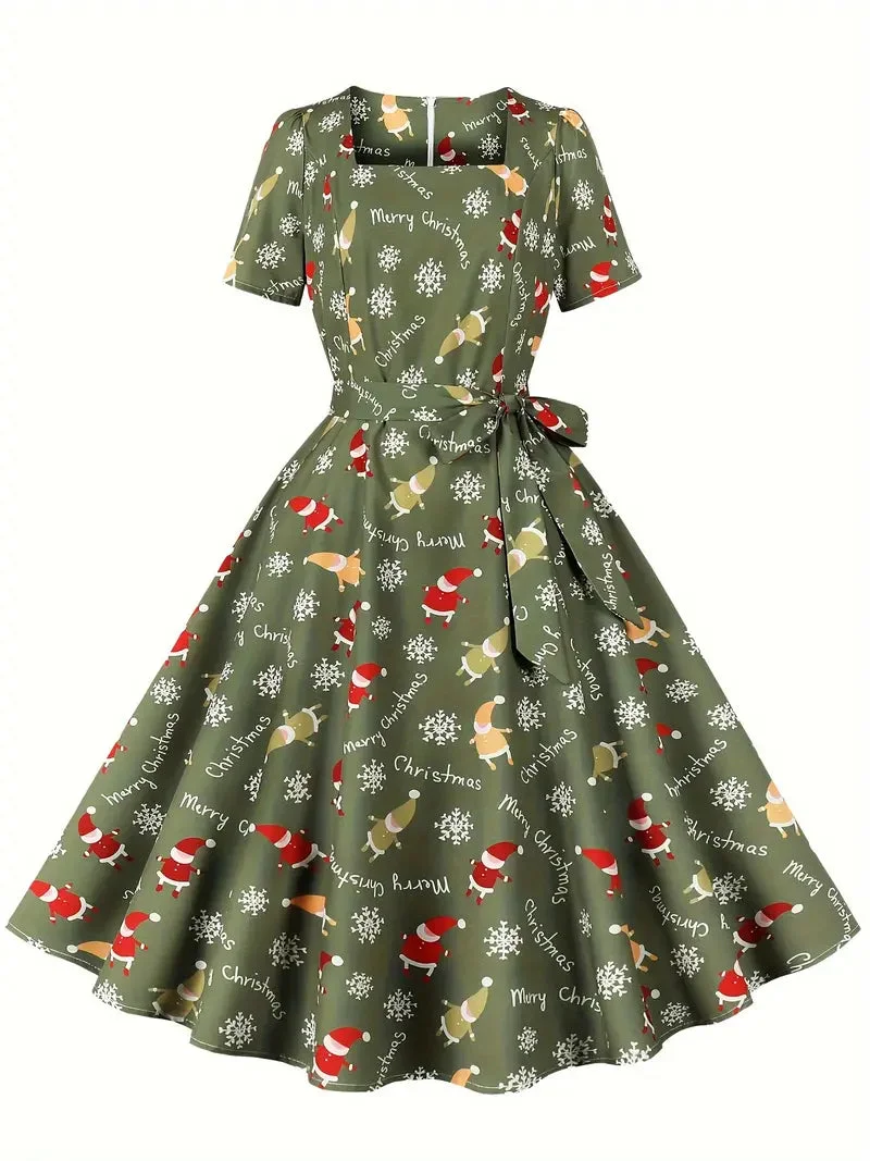 Robe de Noël Années 50
