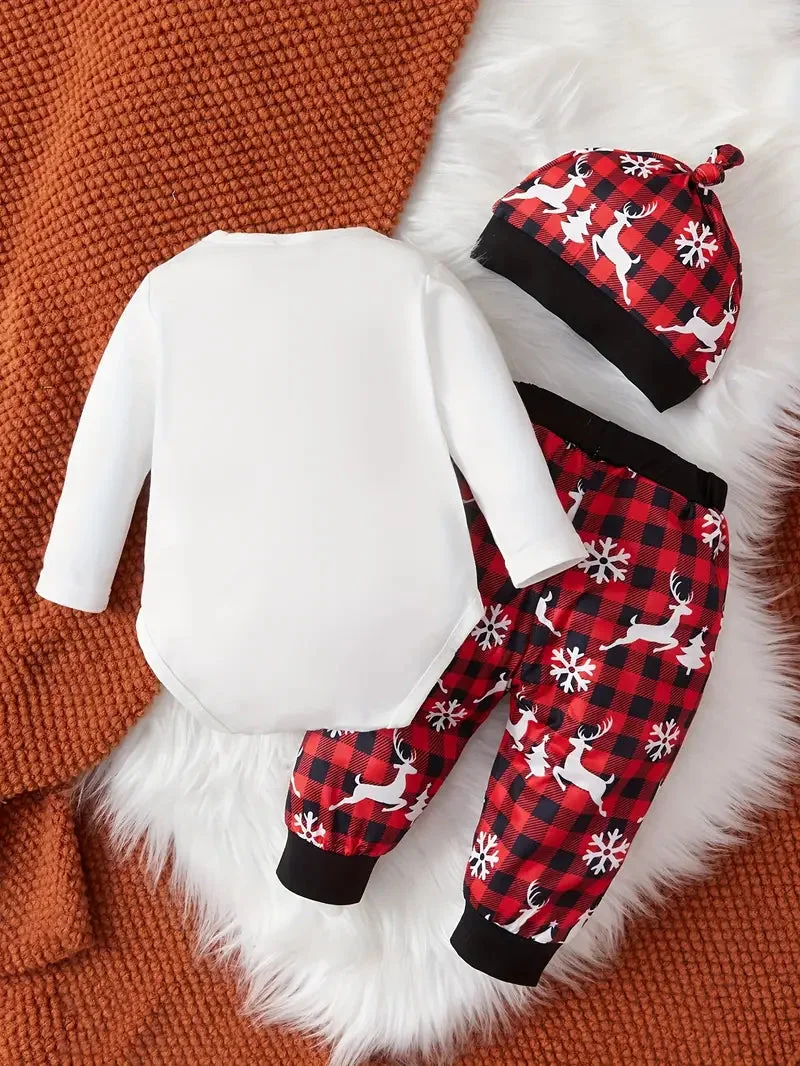 Détails de l'Ensemble Mignon de Noël pour Bébé