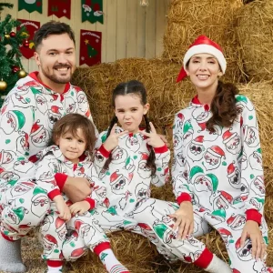 Pyjama Père Noël pour Toute la Famille