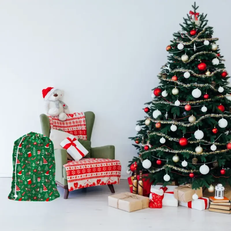 Grand Sac Cadeau de Noël