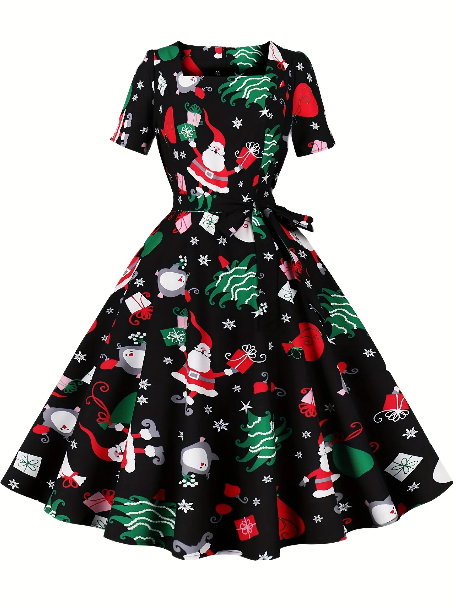 Robe de Noël Style Années 50