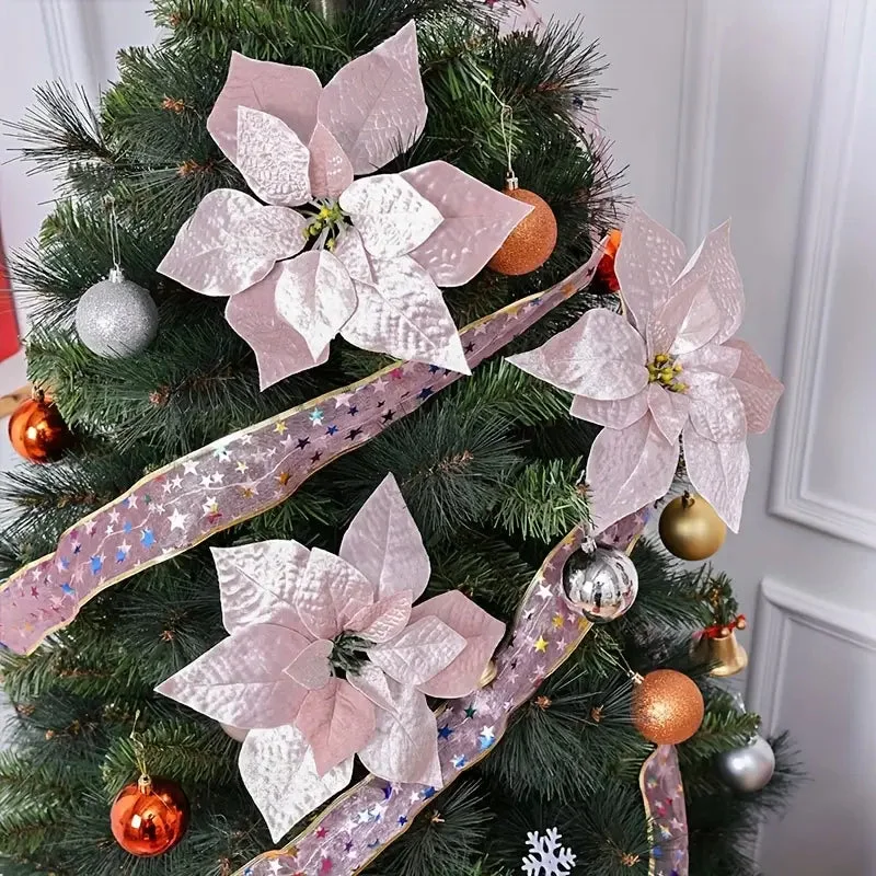 Rose de Noël pour une Décoration Festive