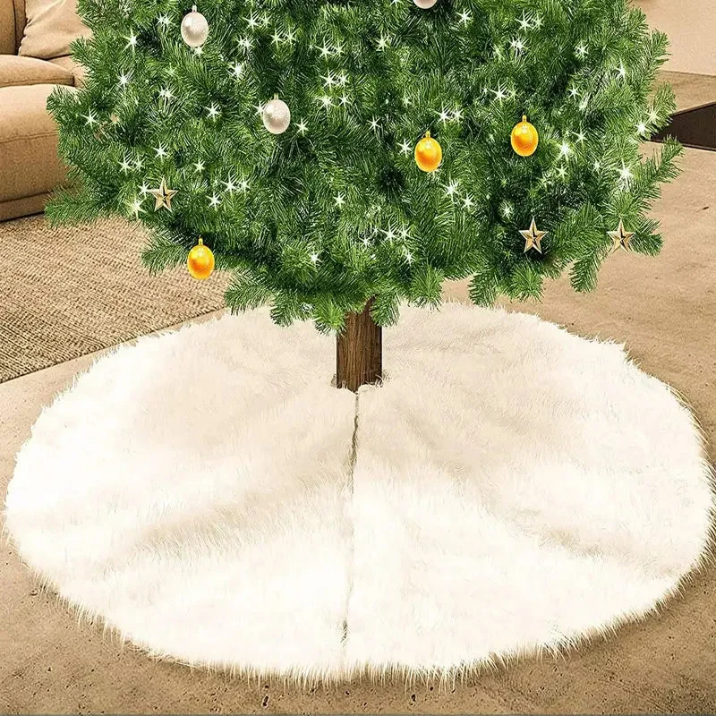 Cache pied sapin blanc