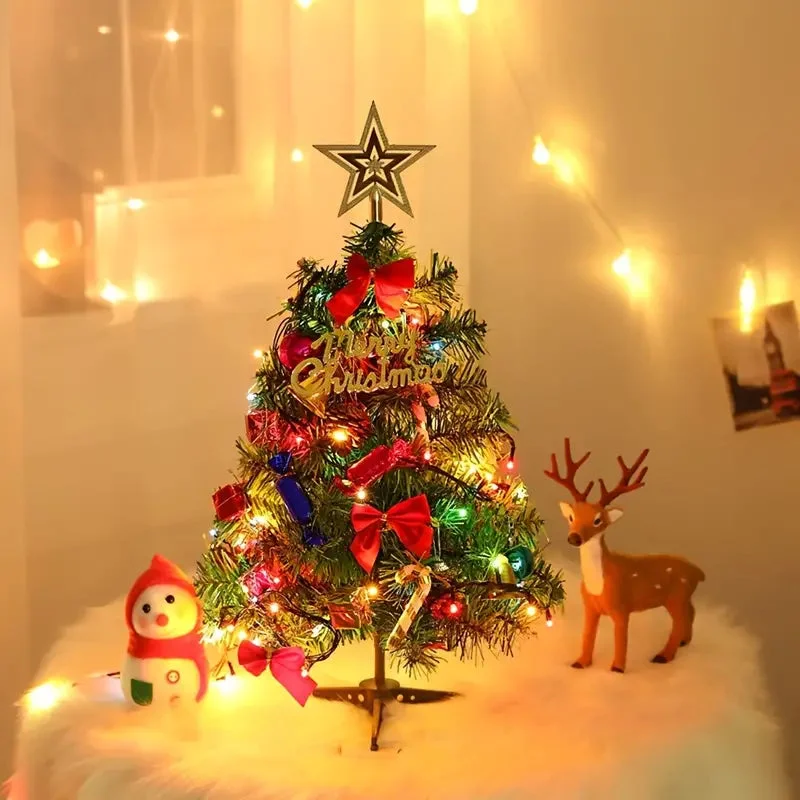 Sapin de Noël artificiel décoré