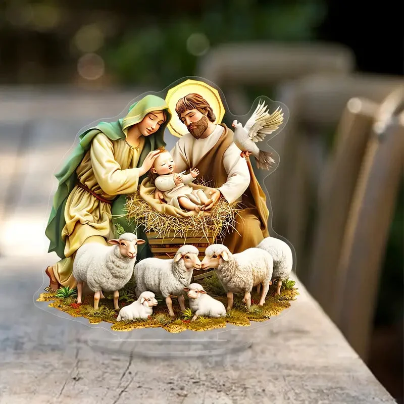 Détails de la Crèche de Noël
