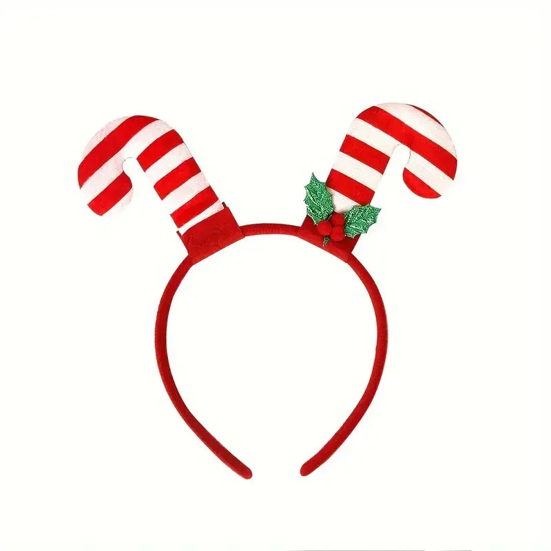 Serre Tête de Noël Motifs Festifs
