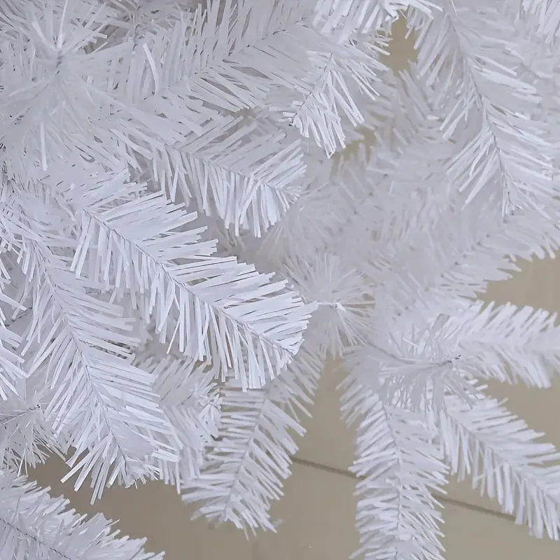 Sapin de Noël Blanc avec Décorations
