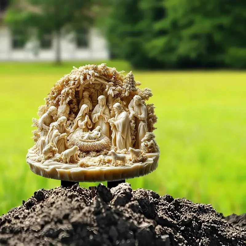 Détails de la Crèche de Noël