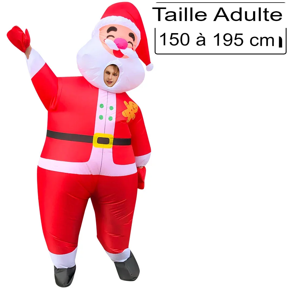 Déguisement Adulte Père Noël Gonflable