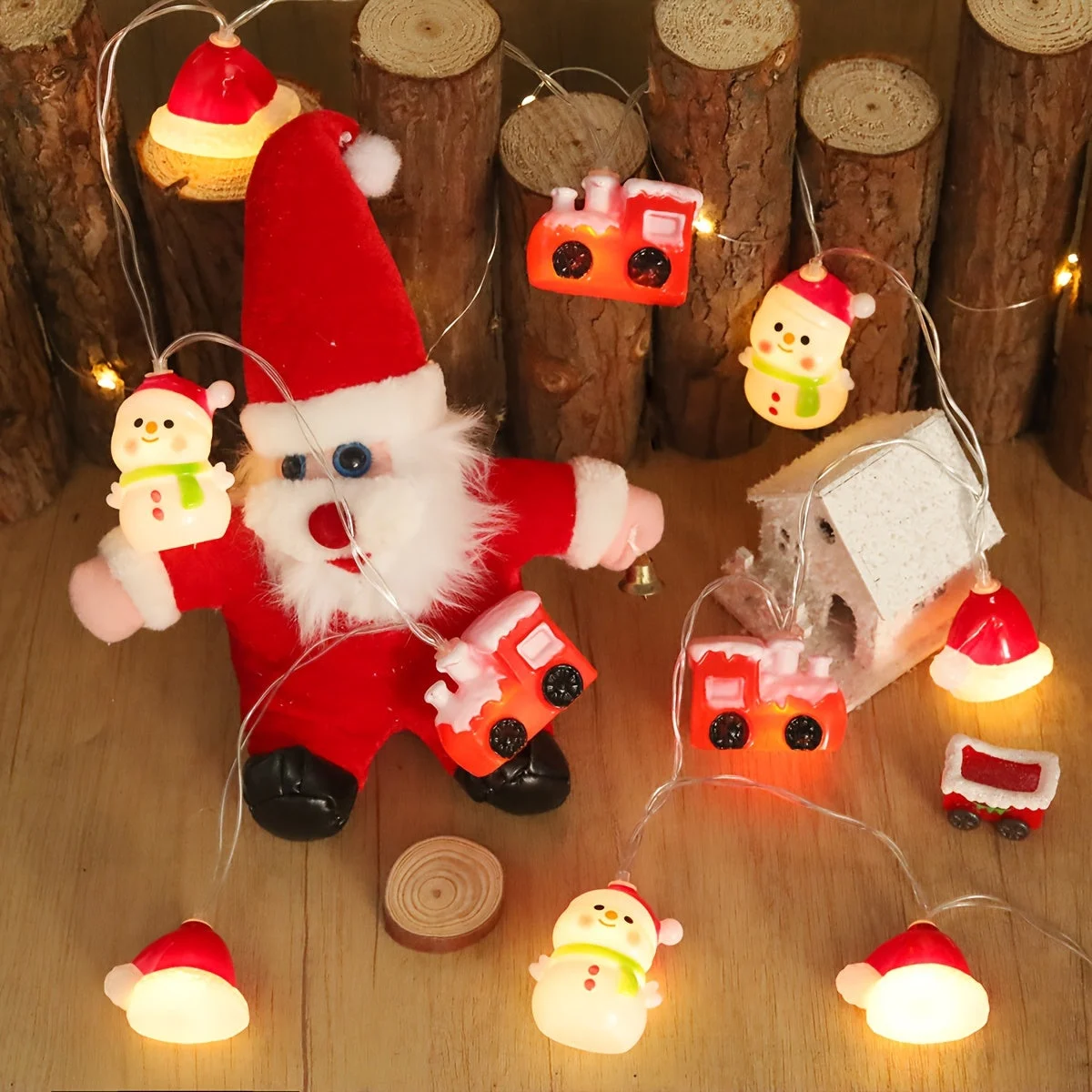 Guirlande lumineuse LED en décor