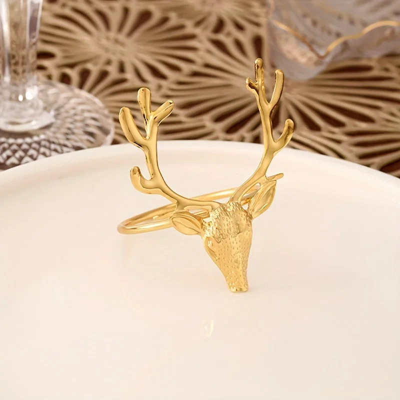 Rond Serviette en alliage de zinc