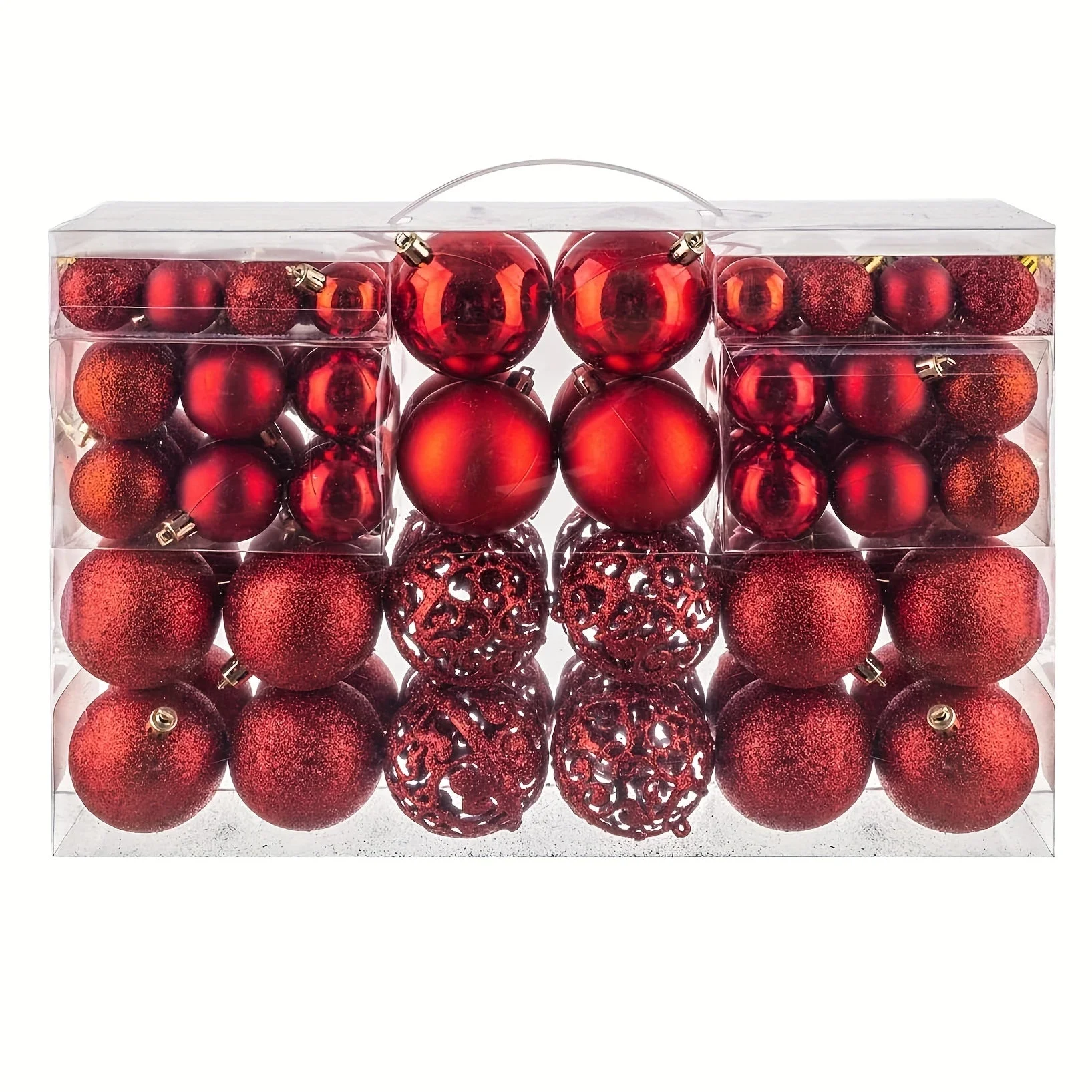 Boules de Noël scintillantes