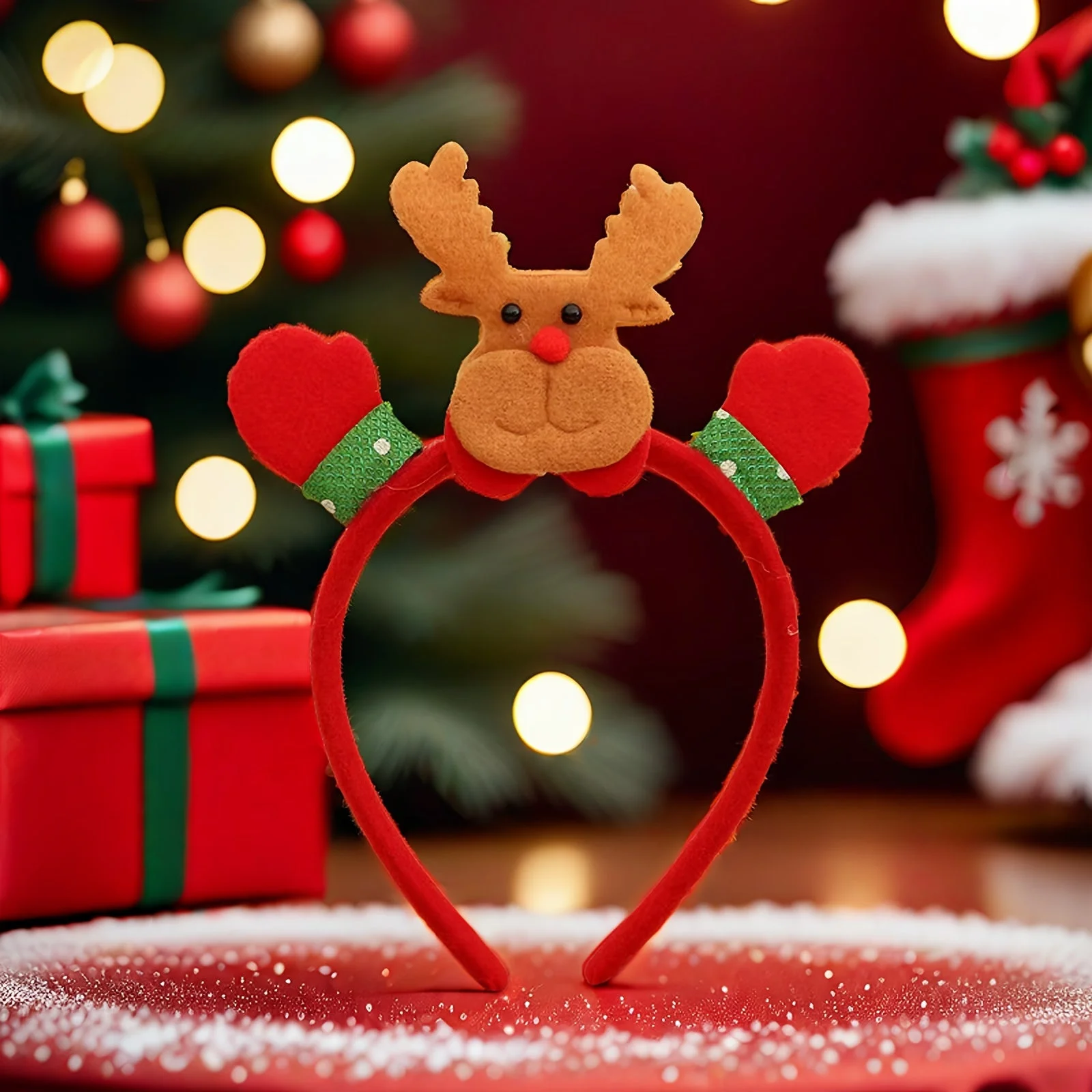 Serre Tête Noël Ensemble Fantaisie