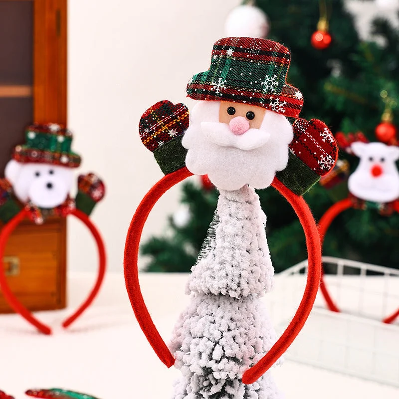 Serre Tête de Noël Bonhommes Festifs