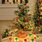 Guirlande Lumineuse de Cloches de Noël