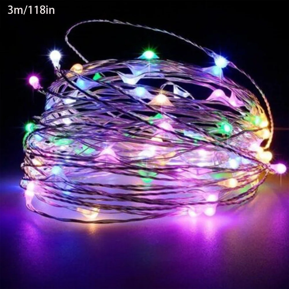 Ambiance festive avec la guirlande