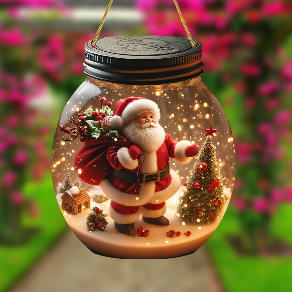 Boule à neige avec le Père Noël