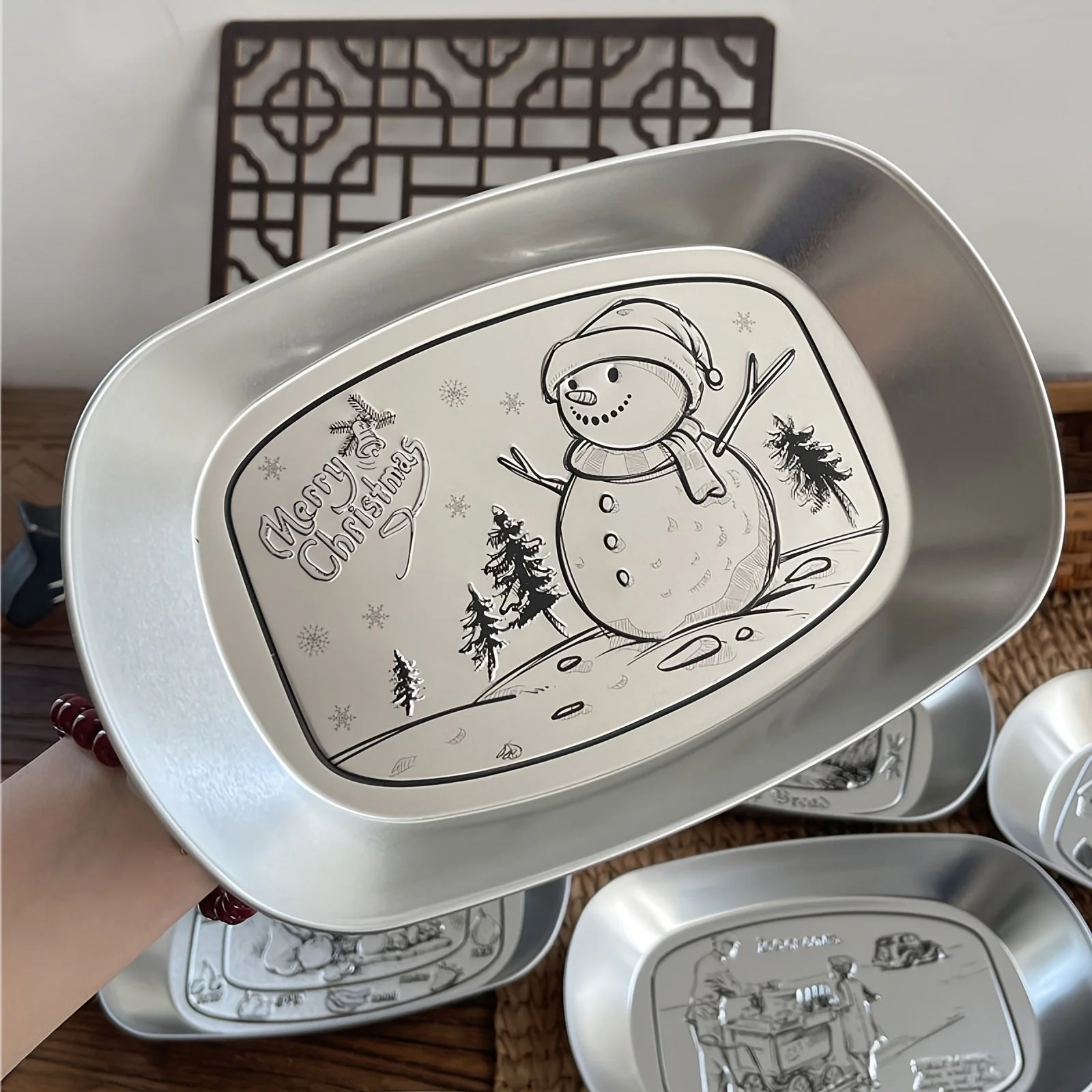 Ambiance festive avec l'Assiette de Noël