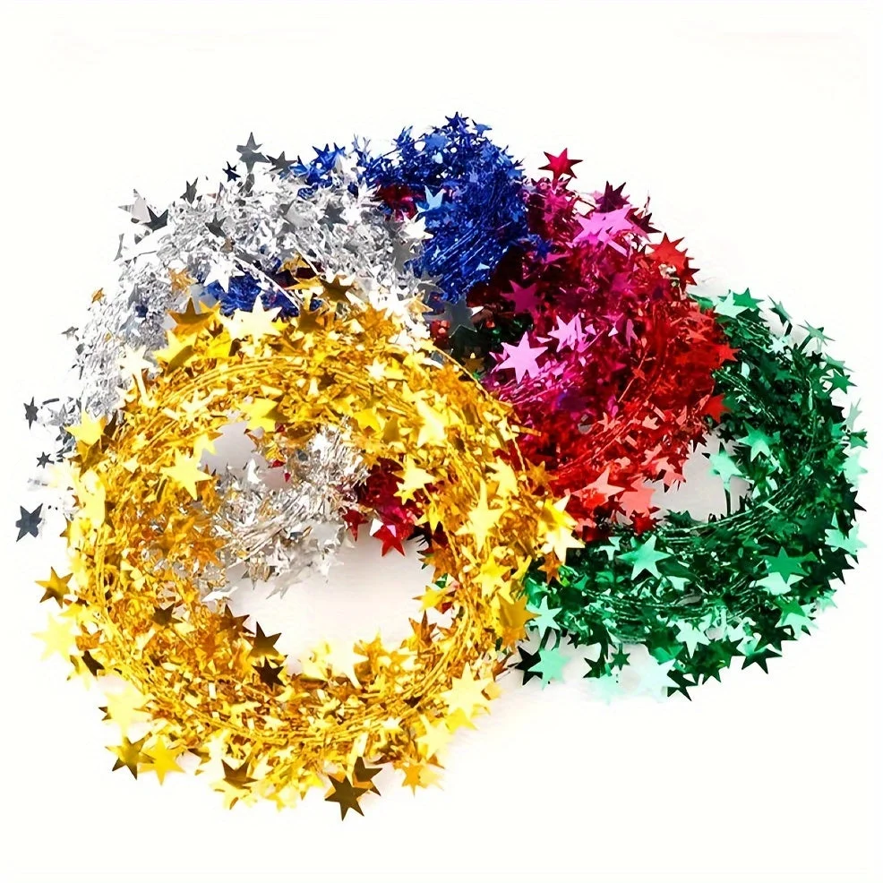 Guirlande d'étoiles en décoration